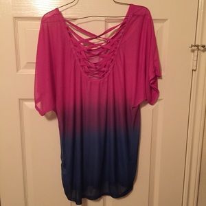Ombré blouse